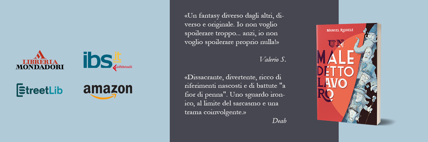 Libri fantasy per adulti: Un maledetto lavoro, fantasy umoristico per ragazzi e adulti